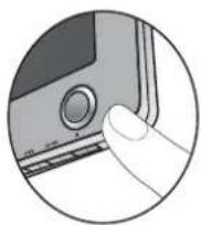 BENQ V2320 - Turn on the power. - 1