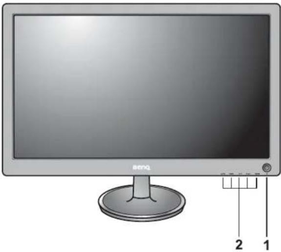 BENQ V2320 - Front view - 1