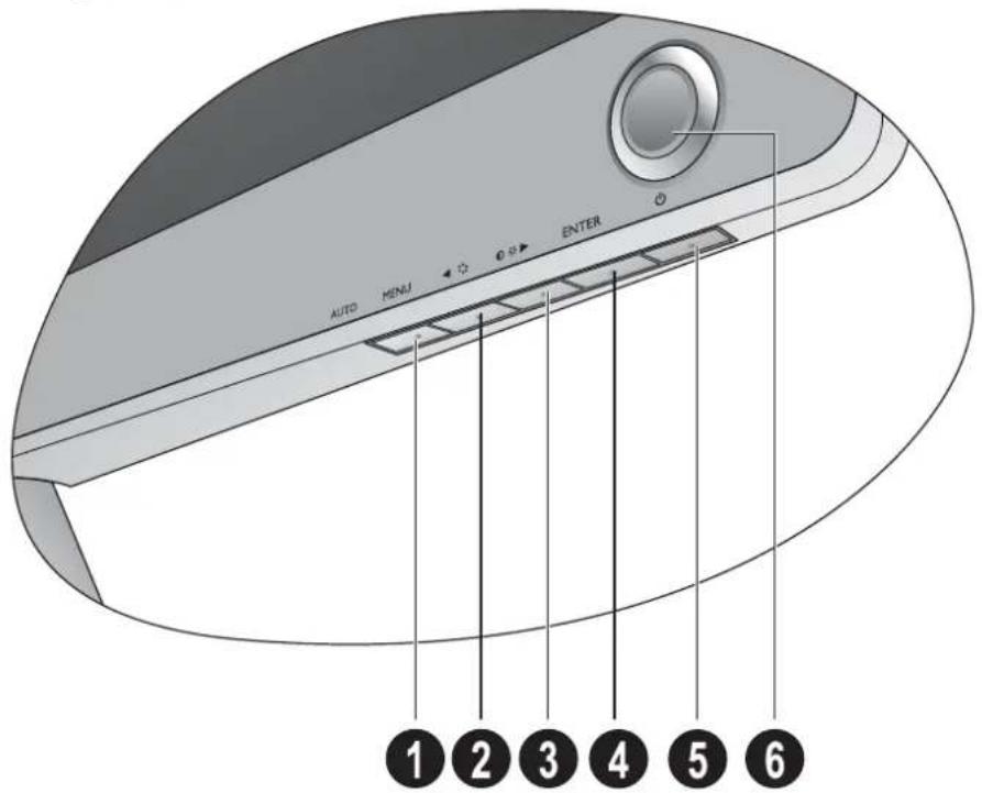 BENQ V2320 - How to adjust your monitor - 1