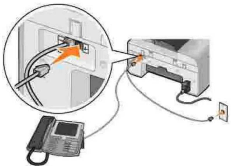 DELL 946 - Connecting to a telephone - 1