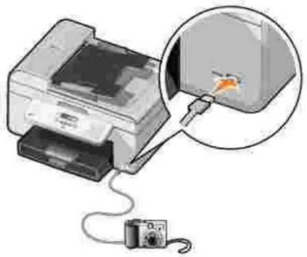 DELL 946 - Printing Photos From a PictBridge-Enabled Camera - 1