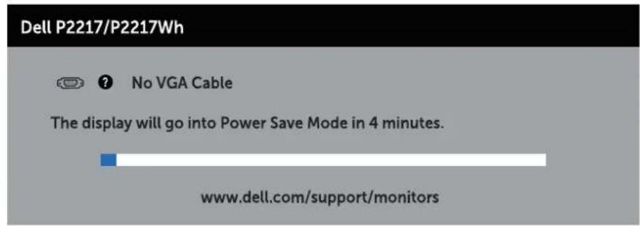 DELL P2217Wh - Self-test - 3