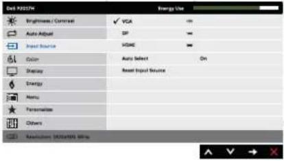 DELL P2217Wh - Auto Adjustment in Progress... - 2