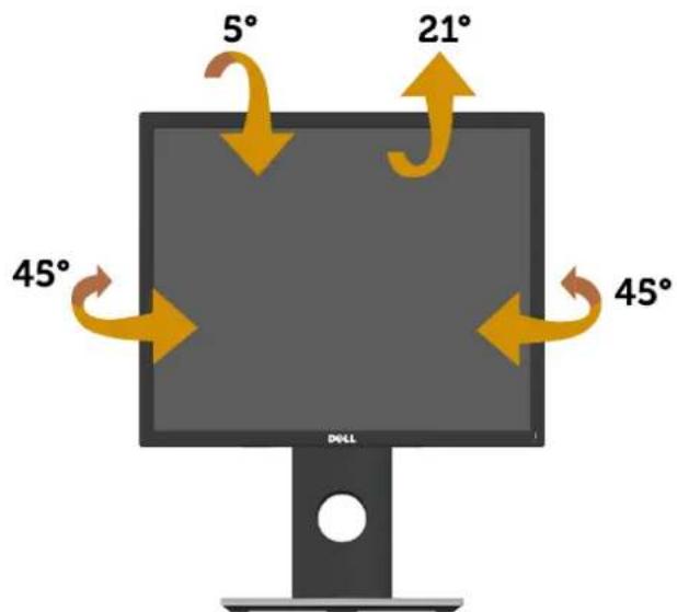DELL P2217Wh - Tilt, Swivel - 1