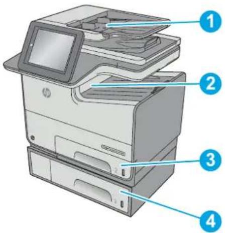 HP Pagewide Enterprise Color MFP 586f - Introduction - 1