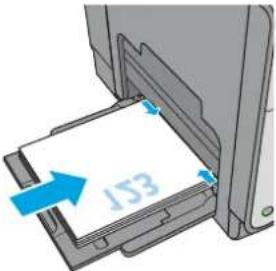 HP Pagewide Enterprise Color MFP 586f - Tray 1 paper orientation - 4