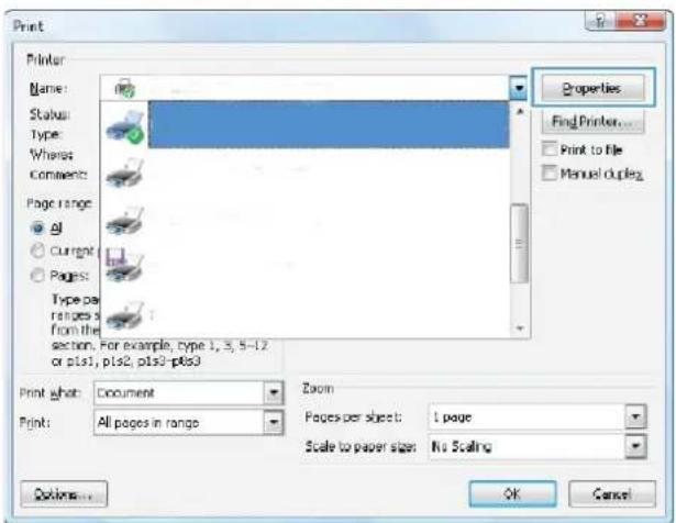 HP Pagewide Enterprise Color MFP 586f - How to print (Windows) - 1