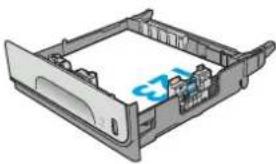 HP Pagewide Enterprise Color MFP 586f - Tray 2 paper orientation - 2
