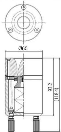 Ø60 93.2 (118.4)