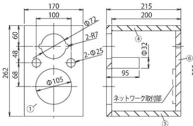 FOSTEX FW108HS - ■組立順 - 1