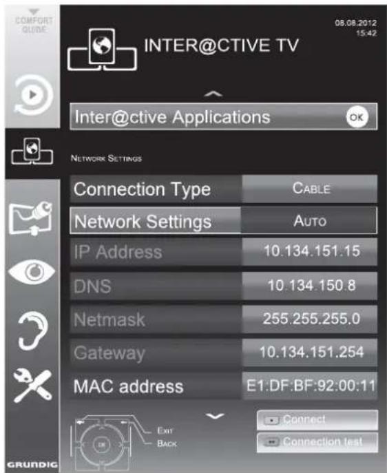 GRUNDIG 55 VLE 983 BL - Automatic connection - 1