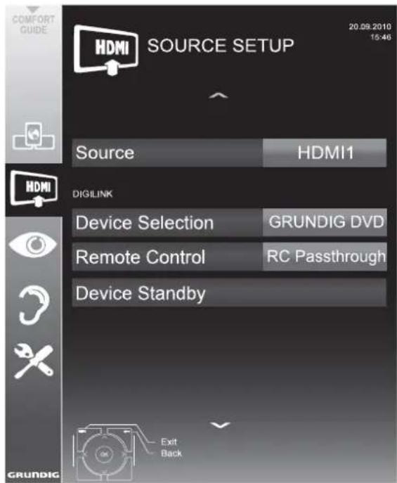 GRUNDIG 55 VLE 983 BL - Device operation - 1