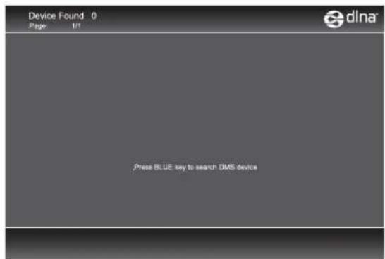 GRUNDIG 47 VLE 973 BL - Selecting the Digital Media Server - 1