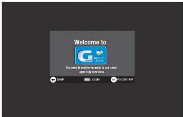 GRUNDIG 47 VLE 973 BL - Navigation and text input during registration - 1