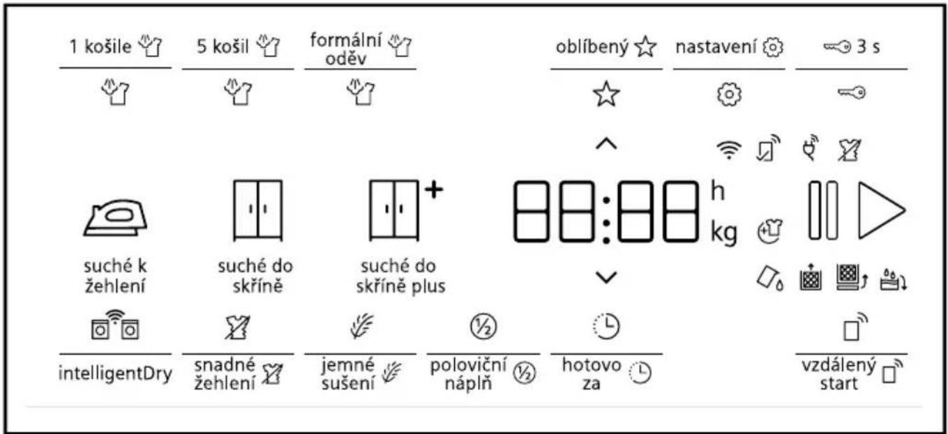 SIEMENS WQ45B2A1CS - Zmena hodnoty nastavenia - 1
