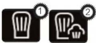 DE DIETRICH DKR7580BB - • 2 CUISSON - 1