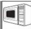 SHARP R-MS02EB - NIVEL PUTERE MICROUNDE - 1