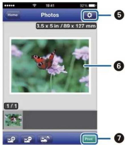 Home Photos 3.5 x 5 in / 89 x 127 mm ⑤ ⑥ 1 / 1 Print
