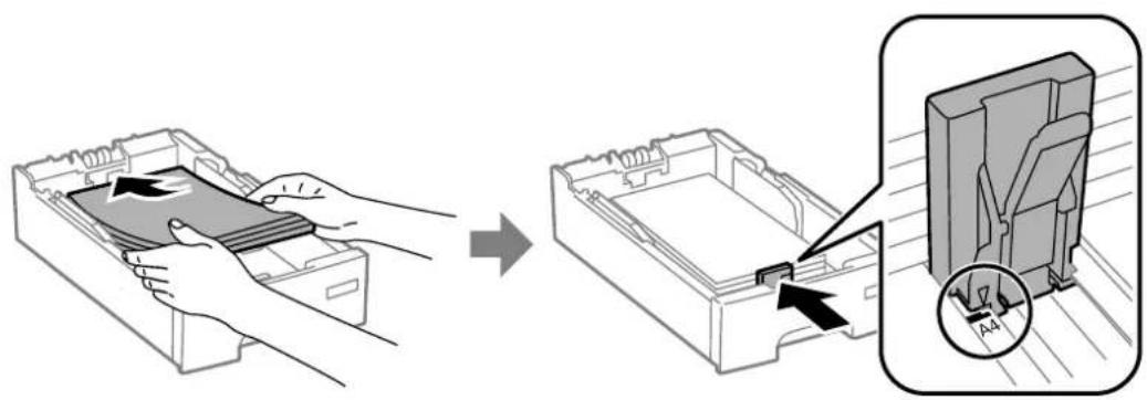 Diagram illustrating the process of inserting a component into a plastic container, with an inset showing the internal structure and a magnified view.