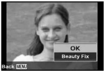 OK Beauty Fix Back MENU