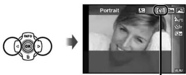 INFO OK 5 Portrait AUTO 12m MENU