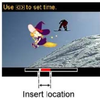 Use 50 to set time. Insert location