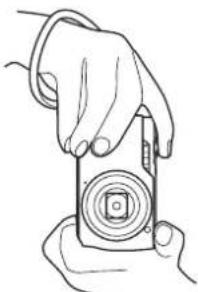 CASIO Exilim Hi-Zoom EX-H5 - Holding the Camera Correctly - 2