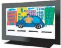 CASIO Exilim Hi-Zoom EX-H5 - In a digital photo frame - 1