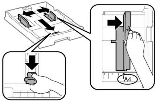 Diagram illustrating a mechanical assembly process with labeled components and directional arrows indicating motion or movement.