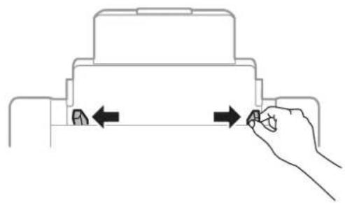 EPSON WorkForce Pro WF-R8590DTWF - Slide the edge guides. - 1