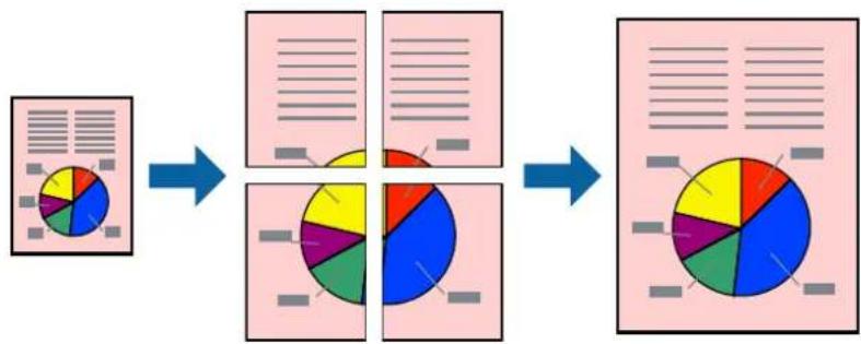 EPSON WorkForce Pro WF-R8590DTWF - Enlarged Printing and Making Posters (for Windows Only) - 1