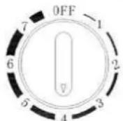 BEKO RSO47WEUN - Gumb termostata - 1