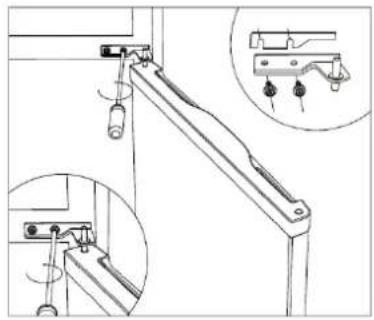 BEKO RDSO206K40SN - Обръщане на вратата - 4