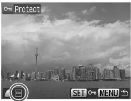 On Protect On SET MENU