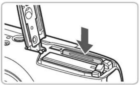 CANON IXUS 980 IS - Remove the battery. - 1