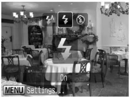 ON MENU Settings...