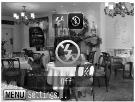 A Off MENU Settings...