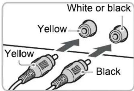 White or black Yellow Yellow Black