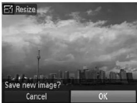 E1 Resize Save new image? Cancel OK