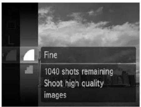 Fine 1040 shots remaining Shoot high quality images