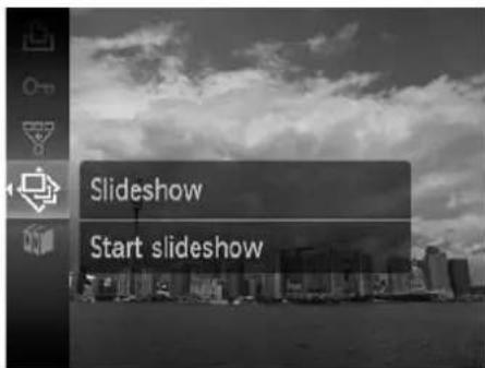 Slideshow Start slideshow