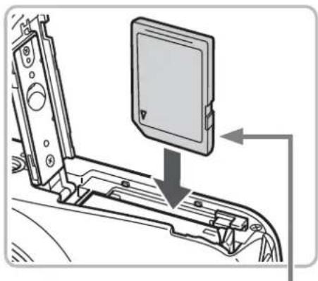CANON IXUS 990 IS - Insert the battery. - 1