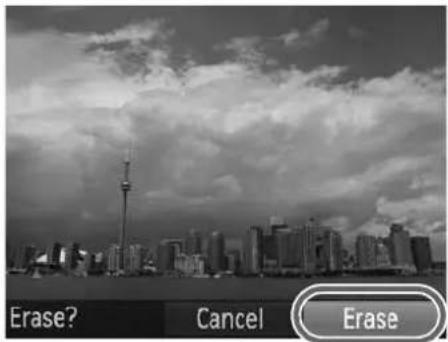 Erase? Cancel Erase