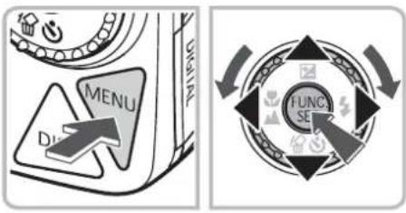 MENU Digital FUNC SE