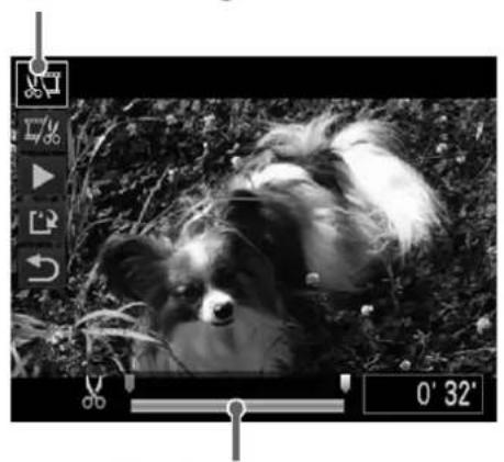 CANON IXUS 500 HS - Editing Movies - 2