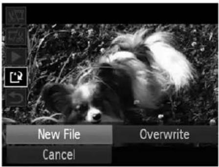 New File Overwrite Cancel