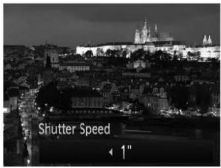 Shutter Speed 1"