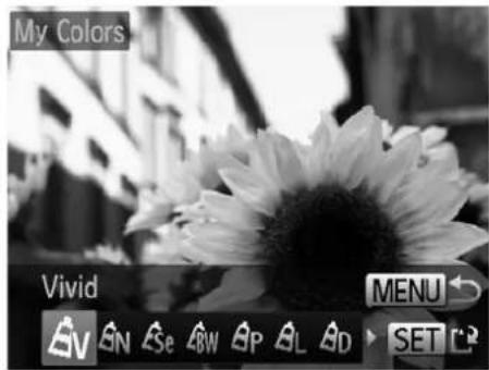 My Colors Vivid MENU ÊV ÊN ÊSe ÊBW ÆP ÆL ÆD SET L²