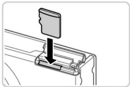 CANON IXUS 500 HS - Open the cover. - 1