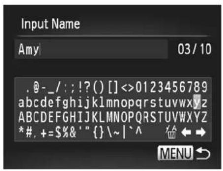 .@-_;!?()[]0123456789 abcdefghijklmnopqrstuvwxyz ABCDEFGHIJKLMNOPQRSTUVWXYZ *#, +=$%&'{}\~|^^ MENU